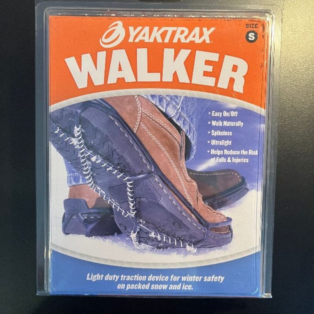 New Yaktrax Walker Traction in Snow & Ice for Shoes in Original Package